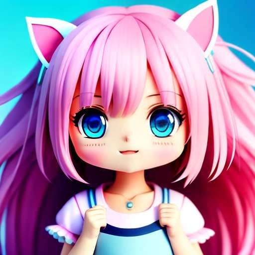 Anime Close Up Midjourney Prompt - Create Your Own Cute Character - Socialdraft