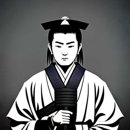 "Samurai Fan" Midjourney Prompt - Create Your Own Japanese Warrior Art - Socialdraft