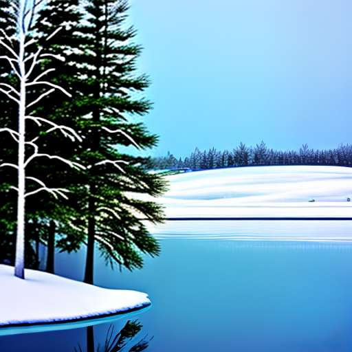Winter Wonderland Midjourney Image Prompt - Create your own snowy masterpiece! - Socialdraft