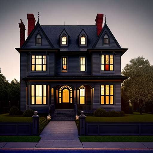 "Victorian Mansion" Midjourney Prompt: Create Your Own Vintage Dream Home - Socialdraft