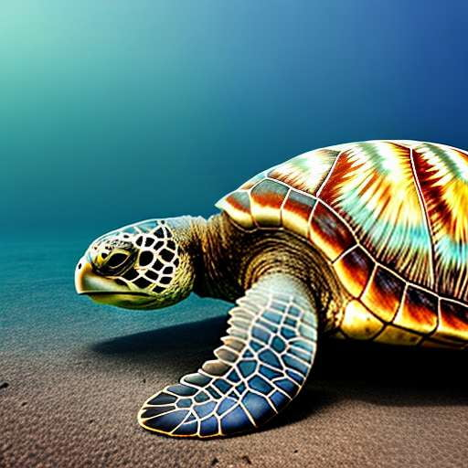 Sea Turtle Midjourney Art Prompt - Create Your Own Oceanic Masterpiece - Socialdraft
