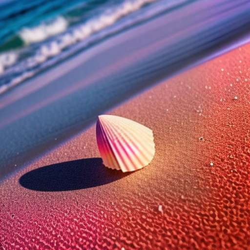 Seashell Memories: Customizable Midjourney Prompt for Vibrant Beach-Themed Art - Socialdraft