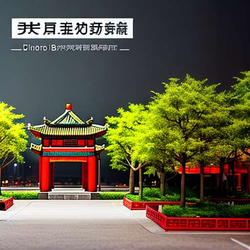 Beijing Diorama Midjourney Prompt: Create Your Own Miniature Chinese Wonderland - Socialdraft