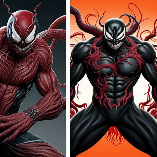 Symbiote Marvel Characters Midjourney Prompts - Socialdraft