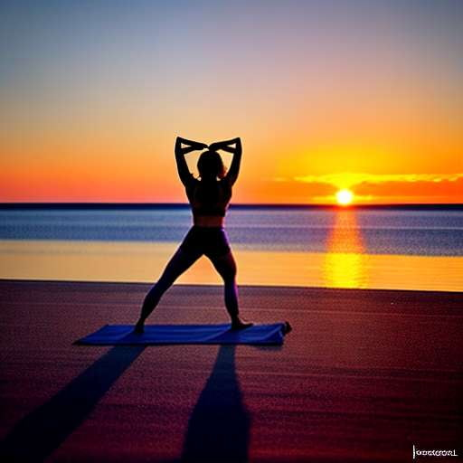 Sunrise Yoga Retreat Midjourney Prompt: Relax and Recharge with Customizable Text-to-Image Prompts - Socialdraft