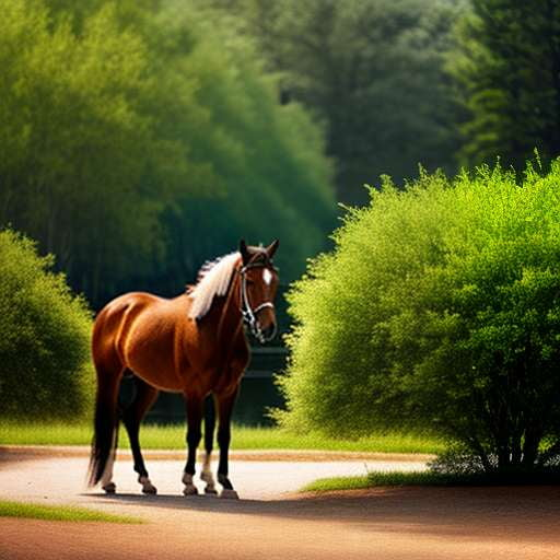 Horseback Meditation Midjourney Prompt: Create Your Own Serenity Ride - Socialdraft