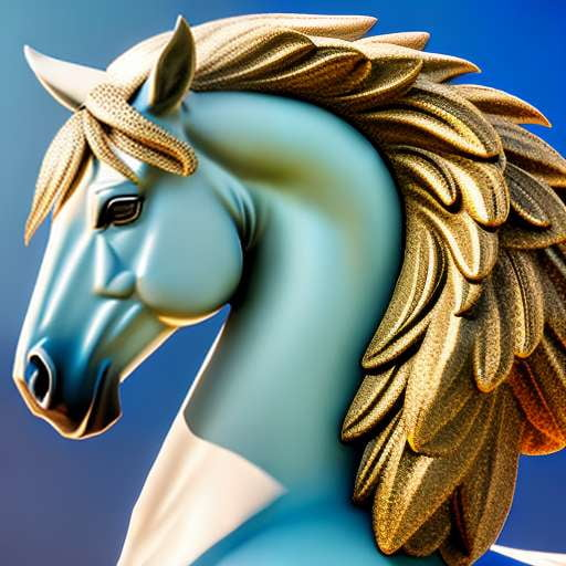 "Custom Pegasus Portrait Midjourney Prompt - Create Unique Mythical Artwork" - Socialdraft
