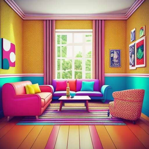 Midjourney Cartoon Living Rooms - Create Your Own Whimsical Space - Socialdraft
