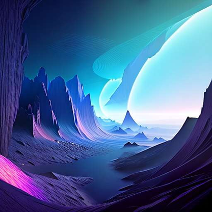 Crystal Cavern Observatory Midjourney Image Prompt - Socialdraft