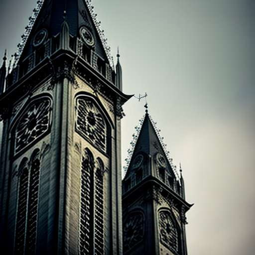 "Dark and Mysterious Gothic Tower Midjourney Prompt" - Socialdraft