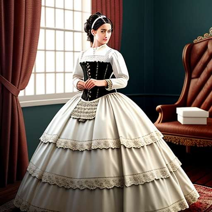 18th Century Colonial Outfit Midjourney Prompt - Customizable Historic Fashion Image Generation - Socialdraft