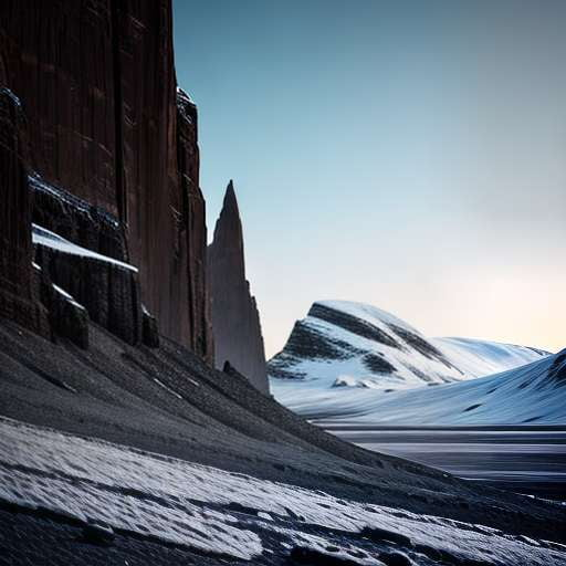 Arctic Terrain Midjourney Image Prompt for Unique Creations - Socialdraft