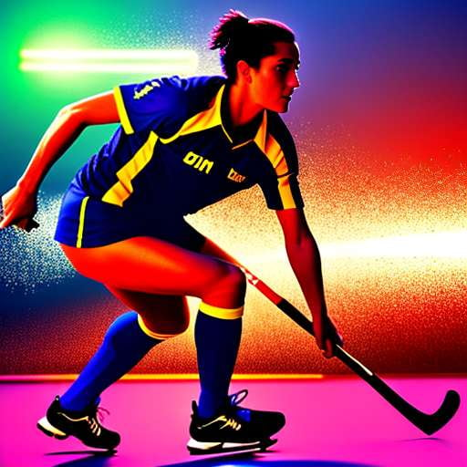Field Hockey Tribute Midjourney Prompt: Honor a Retired Player with Unique Art - Socialdraft