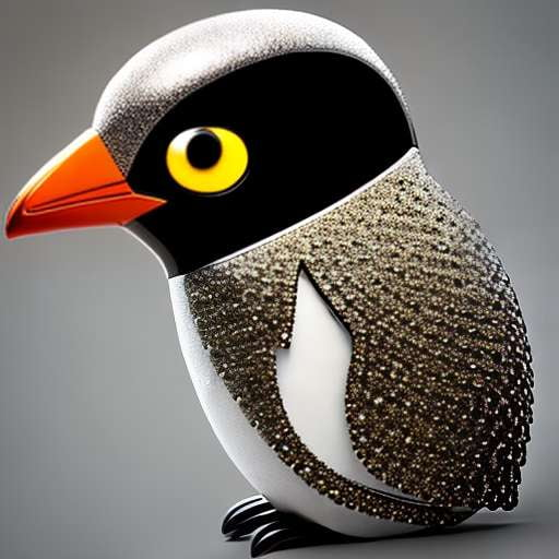 Platinum Penguin Pin Midjourney Prompt - Socialdraft