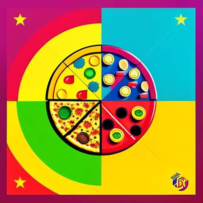 Pop Art Pizza Midjourney Prompt - Create Your Own Pizza Artwork! - Socialdraft