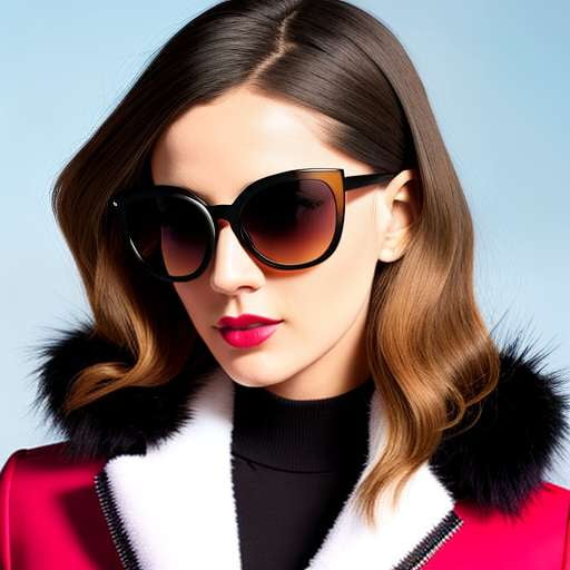 Fierce Faux Fur Sunglasses - Custom Midjourney Prompt for Creative Image Generation - Socialdraft