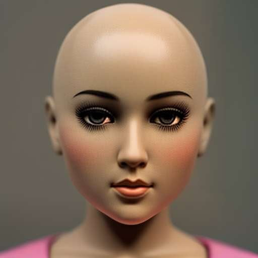Bald Doll Portrait Creator: Unique Midjourney Prompt for Custom Art Pieces - Socialdraft