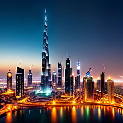 Burj Khalifa Inspired Midjourney Image Prompt - Socialdraft