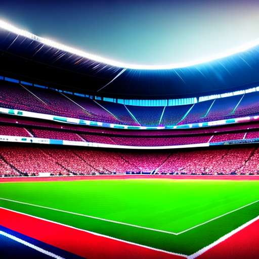 Ultra HD Football Stadium Midjourney Image Generator - Socialdraft