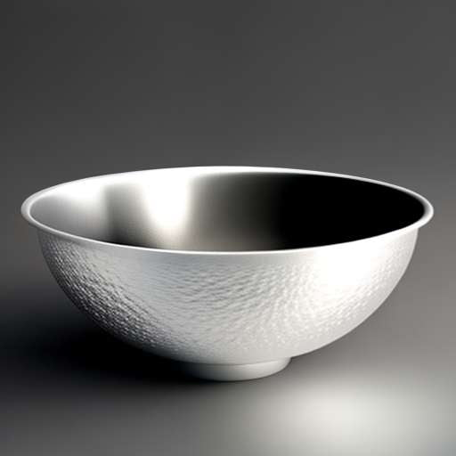 "Handcrafted Silver Ceramic Fruit Bowl Midjourney Prompt" - Socialdraft