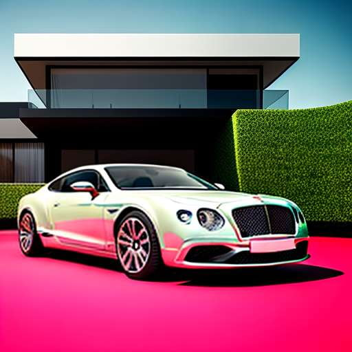 Bentley Bacalar Side View Midjourney Prompt - Unique Customizable Image Templates - Socialdraft