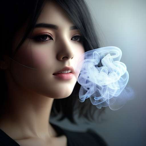 Ethereal Smoke Portrait Generator - Midjourney Prompts - Socialdraft
