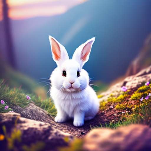 Bunny Mountains Midjourney Prompt: Customizable Text-to-Image Creation - Socialdraft