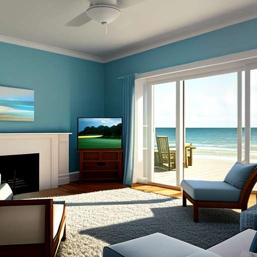 Beach House Midjourney Prompt - Create Your Own Coastal Escape - Socialdraft