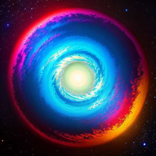 "Galactic Dreams" - Black Hole Art Midjourney Prompt - Socialdraft