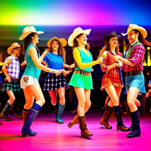 Country Line Dance Party Midjourney Prompts for Fun Dancing Images - Socialdraft