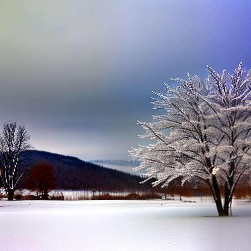 Watercolor Winter Landscape Midjourney Prompts: Create Beautiful Winter Scenes with Ease - Socialdraft