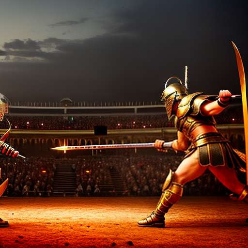 Gladiator Battle Midjourney Prompts for Epic Action Scenes - Socialdraft