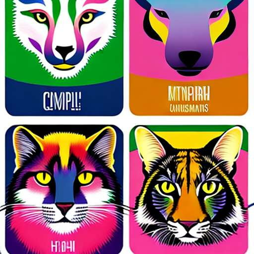 Animal Admiration Sticker Pack: Midjourney Prompts for Unique Animal Artwork - Socialdraft