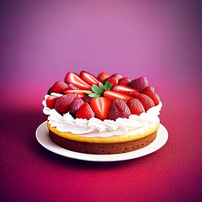 Keto Strawberry Time Travel Cake Midjourney Prompt - Create Your Own Delicious Dessert - Socialdraft