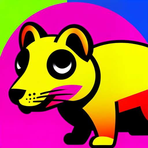 Cartoon Yellow Mongoose Midjourney Prompt - Unique Customizable Art Creation - Socialdraft