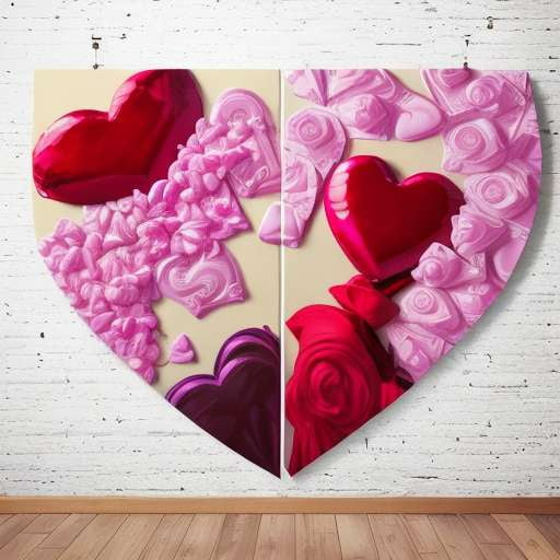 Valentine's Day Heart Art Midjourney Prompts for Unique Artworks - Socialdraft