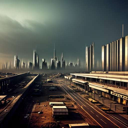 Dystopian City Midjourney Prompt: Create Your Own Apocalyptic World - Socialdraft