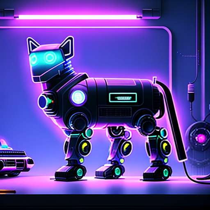 Robo-Pup Midjourney Prompt - Create Your Own Robot Dog Illustration! - Socialdraft