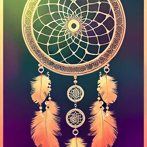 Dreamcatcher Midjourney Prompt – Feathers, Beads, and Intricate Designs for Your Own Creation - Socialdraft