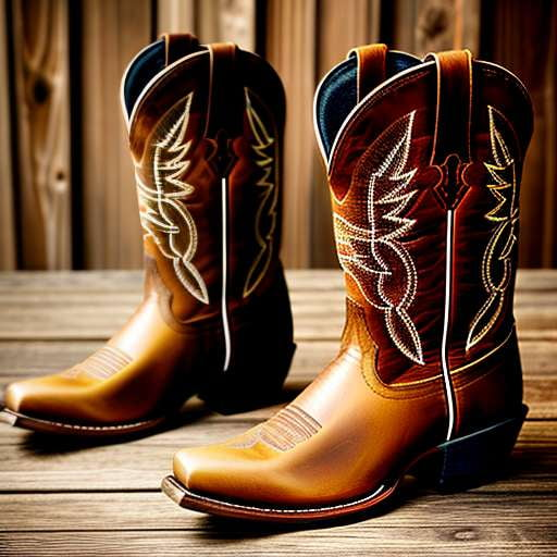"Custom Cowboy Boots" Midjourney Prompt - Socialdraft