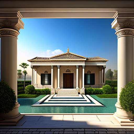 Grecian Villa Midjourney Prompt - Create Your Own Idyllic Getaway - Socialdraft