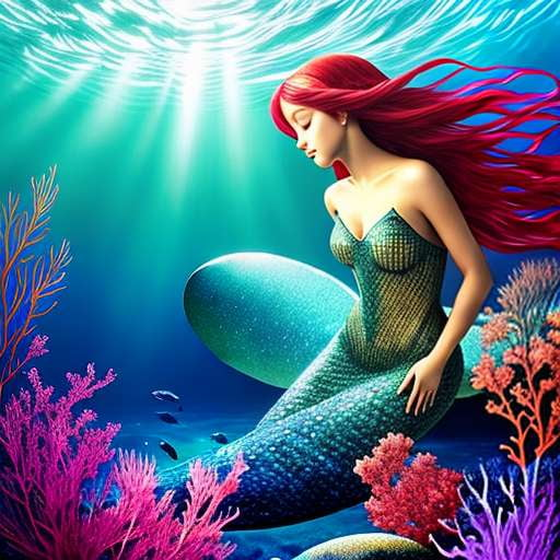 Mermaid Midjourney: Create Your Own Underwater Fantasy World - Socialdraft