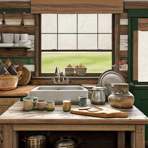 Rustic Kitchen Midjourney Prompts: Create Your Dream Country Kitchen - Socialdraft