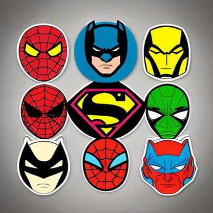 Superhero Stickers for Customizing Your Stuff with Powerful Flair! - Socialdraft