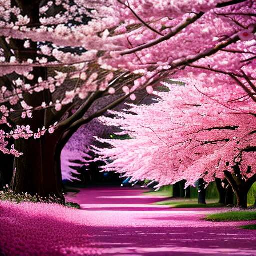 Cherry Blossom Canopy Midjourney Generator - Customizable and Unique Prompts - Socialdraft