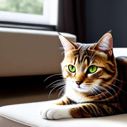 Tabby Cat Midjourney Portrait: Customizable and Unique! - Socialdraft