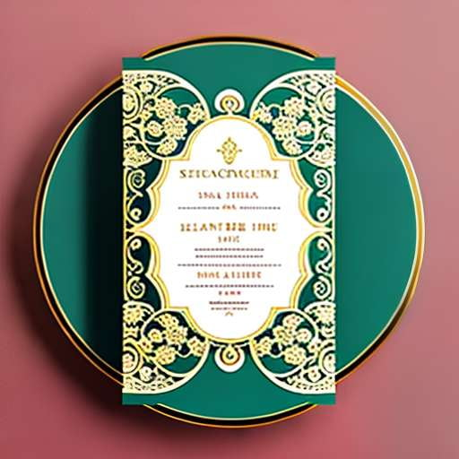 Vintage Parisian High Tea Menu Card Midjourney Prompt - Socialdraft
