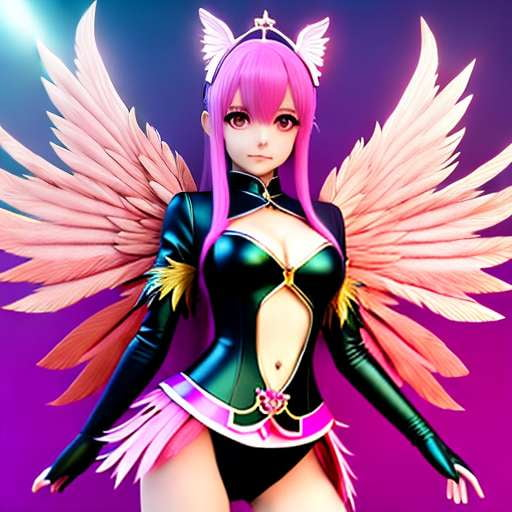 Magical Girl Anime Character Creator - 3D Midjourney Prompt - Socialdraft
