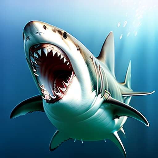 Shark Encounter Midjourney Image Prompt – Create Unique Art with AI - Socialdraft
