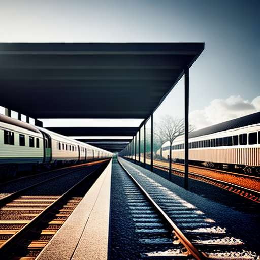 Train Station Day Time - Midjourney Image Generation Prompt - Socialdraft